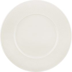 Delight Vibes Teller flach rund Fahne Relief 31cm