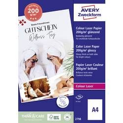 AVERY ZWECKFORM Laser Fotopapier A4 2798Z 200g, weiss 100 Blatt
