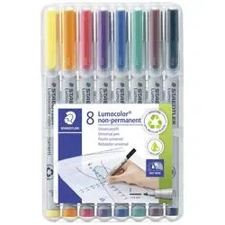 STAEDTLER Lumocolor non-perm. F 316 WP8 8 Farben ass.