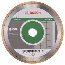 Bosch Accessories 2608602537 Bosch Power Tools Diamanttrennscheibe Durchmesser 200 mm Bohrungs-Ø 25.40 mm Keramik,