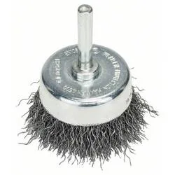 Bosch Accessories Topfbürste, Stahl, gewellter Draht, 50 mm, 0,3 mm, 4500 U/ min Bosch Power Tools Schaft-Ø 6 mm
