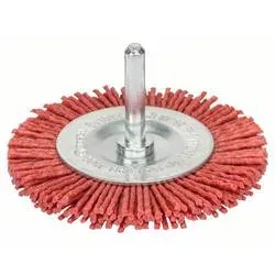 Bosch Accessories Scheibenbürste, Nylonborsten, 75 mm, 1 mm, 8 mm, 4500 U/ min Bosch Power Tools Schaft-Ø 6 mm