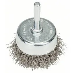Bosch Accessories Topfbürste, Edelstahl, gewellter Draht, 50 mm, 0,3 mm, 4500 U/ min Bosch Power Tools Schaft-Ø 6 mm