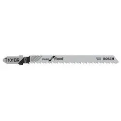 Bosch Accessories 2608630014 Stichsägeblatt T 101 BR Clean for Wood, 5er-Pack 5 St.