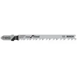 Bosch Accessories 2608630032 Stichsägeblatt T 101 D Clean for Wood, 5er-Pack 5 St.