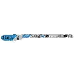 Bosch Accessories 2608634237 Stichsägeblatt T 118 EOF Flexible for Metal, 5er-Pack 5 St.