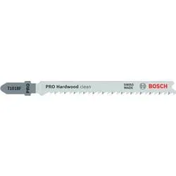 Bosch Accessories 2608634234 Stichsägeblatt T 101 BF Clean for Hard Wood, 5er-Pack 5 St.