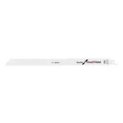 Bosch Accessories 2608656043 Säbelsägeblatt S 1222 VF, Flexible for Wood and Metal, 2er-Pack Sägeblatt-Länge 300 mm 2