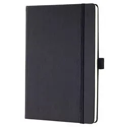 CONCEPTUM, CONCEPTUM Notizbuch 148x213x20mm CO120 blanko schwarz