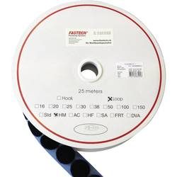 FASTECH® T02025999903C1 Klettpunkt zum Aufkleben Hotmelt Flauschteil (Ø) 25 mm Schwarz 1 St.