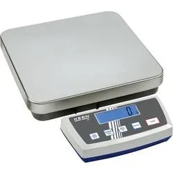 Kern DE24K2A Plattformwaage DE 24K2A Wägebereich (max.) 24 kg Ablesbarkeit 2 g über Steckernetzteil Silber