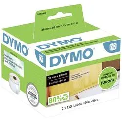 DYMO Adressetiketten PP 89x36mm S0722410 transp., permanent 260 Stk.