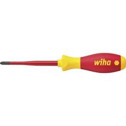 VDE Plus/minus-Schraubendreher Wiha SoftFinish electric slimFix 3281 Größe SL/PZ 1 Klingenlänge: 80 mm