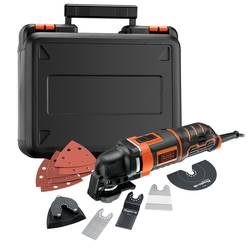 Black & Decker MT300KA MT300KA-QS Multifunktionswerkzeug inkl. Zubehör, inkl. Koffer 13teilig 300 W
