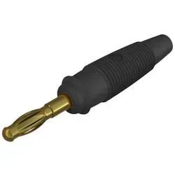 Hirschmann Test & Measurement LAS 30 schwarz Lamellenstecker Stecker, gerade Stift-Ø: 4 mm Schwarz 1 St.