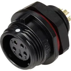 Weipu SP1312 / S 5 Rundstecker Buchse, Einbau Gesamtpolzahl: 5 Serie (Rundsteckverbinder): SP13 1 St.