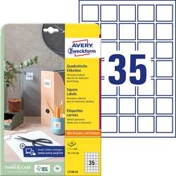 AVERY ZWECKFORM Etiketten QR Code 35x35mm L7120-25 blickdicht 875 St&uuml;ck