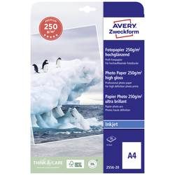 Avery-Zweckform Premium Photo Paper Inkjet 2556-20 Fotopapier DIN A4 250 g/m² 20 Blatt Hochglänzend