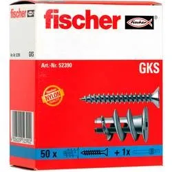 Fischer 52390 GKS Gipskartondübel 22 mm 50 St.