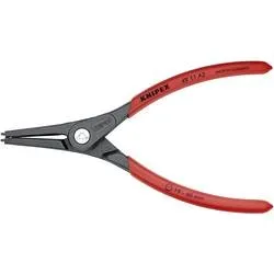 Knipex 49 11 A2 Seegeringzange Passend für (Seegeringzangen) Außenringe 19-60 mm Spitzenform (Details) gerade