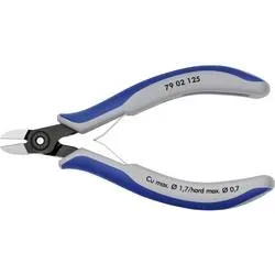 Knipex 79 02 125 Elektronik- u. Feinmechanik Seitenschneider mit Facette 125 mm