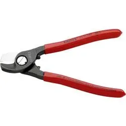 Knipex 95 11 165 Kabelschere Geeignet für (Abisoliertechnik) Alu- und Kupferkabel, ein- und mehrdrähtig 15 mm 50 mm² 0