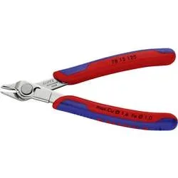 Knipex Super-Knips 78 13 125 Elektronik- u. Feinmechanik Printzange ohne Facette 125 mm