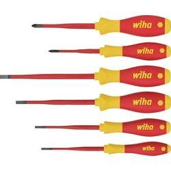 VDE Schraubendreher-Set 6teilig Wiha SlimFix electric Schlitz, Kreuzschlitz Phillips