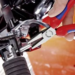 Knipex 20 06 160 VDE Flachzange Gerade Chrom-Vanadium Elektrostahl 160 mm