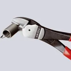 Knipex 74 01 200 Werkstatt Kraft-Seitenschneider mit Facette 200 mm