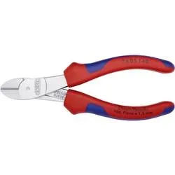 Knipex 74 05 140 Werkstatt Kraft-Seitenschneider mit Facette 140 mm