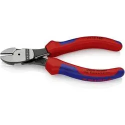 Knipex 74 12 160 Werkstatt Kraft-Seitenschneider mit Facette 160 mm