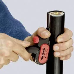 Knipex 16 40 150 Außenmantelschneider Geeignet für Rundkabel 25 mm (min)