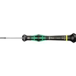 Elektronik- u. Feinmechanik Schlitz-Schraubendreher Wera 2035 05118002001 Klingenbreite: 1.5 mm Klingenlänge: 40 mm
