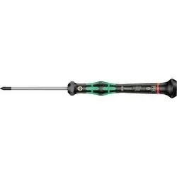 Elektronik- u. Feinmechanik Kreuzschlitz-Schraubendreher Wera 2050 05118022001 PH 0 Klingenlänge: 60 mm