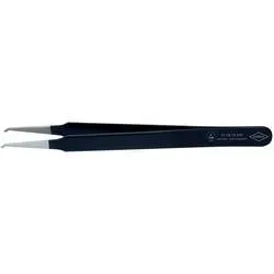 Knipex 92 08 78 ESD Präzisionspinzette Flach, gebogen 45° 120 mm