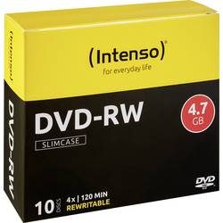 INTENSO DVD-RW Slim 4.7GB 4201632 4x 10 Pcs