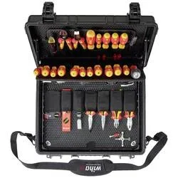 Wiha 40523 Elektriker, Handwerker, Lehrlinge, Profi, VDE Werkzeugkoffer bestückt 81teilig (L x B x H) 510 x 420 x 220