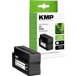 KMP Kompatibel HP 950XL Tintenpatrone CN045AE Schwarz