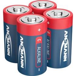 Ansmann LR14 Red-Line Baby (C)-Batterie Alkali-Mangan 1.5 V 4 St.