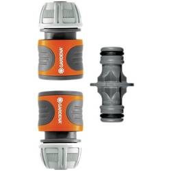 Gardena Original - Kupplungs-Satz (Schwarz/Orange/Grau)