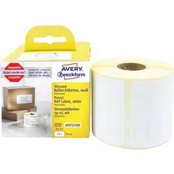 AVERY Zweckform AS0722430 Versandetiketten Selbsthaftend Schwarz auf Weiss 54 (B) x 101 (H) mm 220 Stück
