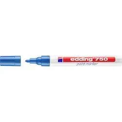 edding Lackmarker 750 Rundspitze Blau 1 x Stück