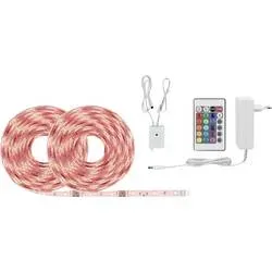 Paulmann SimpLED 78980 LED-Streifen-Komplettset mit Stecker 12 V 10 m RGB 1 St.