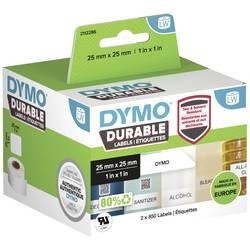 DYMO LW 2112286 Etiketten Weiss Selbstklebend 25 x 25 mm 1700 Etiketten