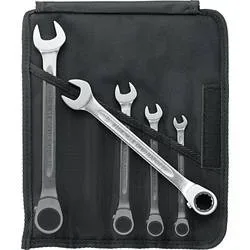 Stahlwille 96411705 17/5 Knarren-Ring-Maulschlüssel-Satz 5teilig Schlüsselweite (Metrisch) 8 - 19 mm