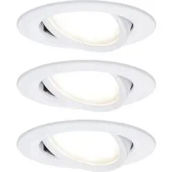 Paulmann 93875 Coin Slim LED-Einbauleuchte 3er Set LED LED fest eingebaut 18 W Weiß (matt)