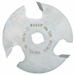 Bosch Accessories 2608629386 Schlitzfräser Hartmetall Scheibe Länge 2 mm Produktabmessung, Ø 50.8 mm Arbeits-Länge 2 mm