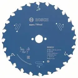 Bosch Accessories Expert for Wood 2608644044 Kreissägeblatt 190 x 20 x 1.6 mm Zähneanzahl: 24 1 St.