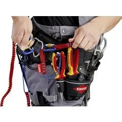 Knipex, Knipex 00 50 03 T BK KNIPEX 00 50 03 T BK Materialkarabiner 2 Stück 82 mm
